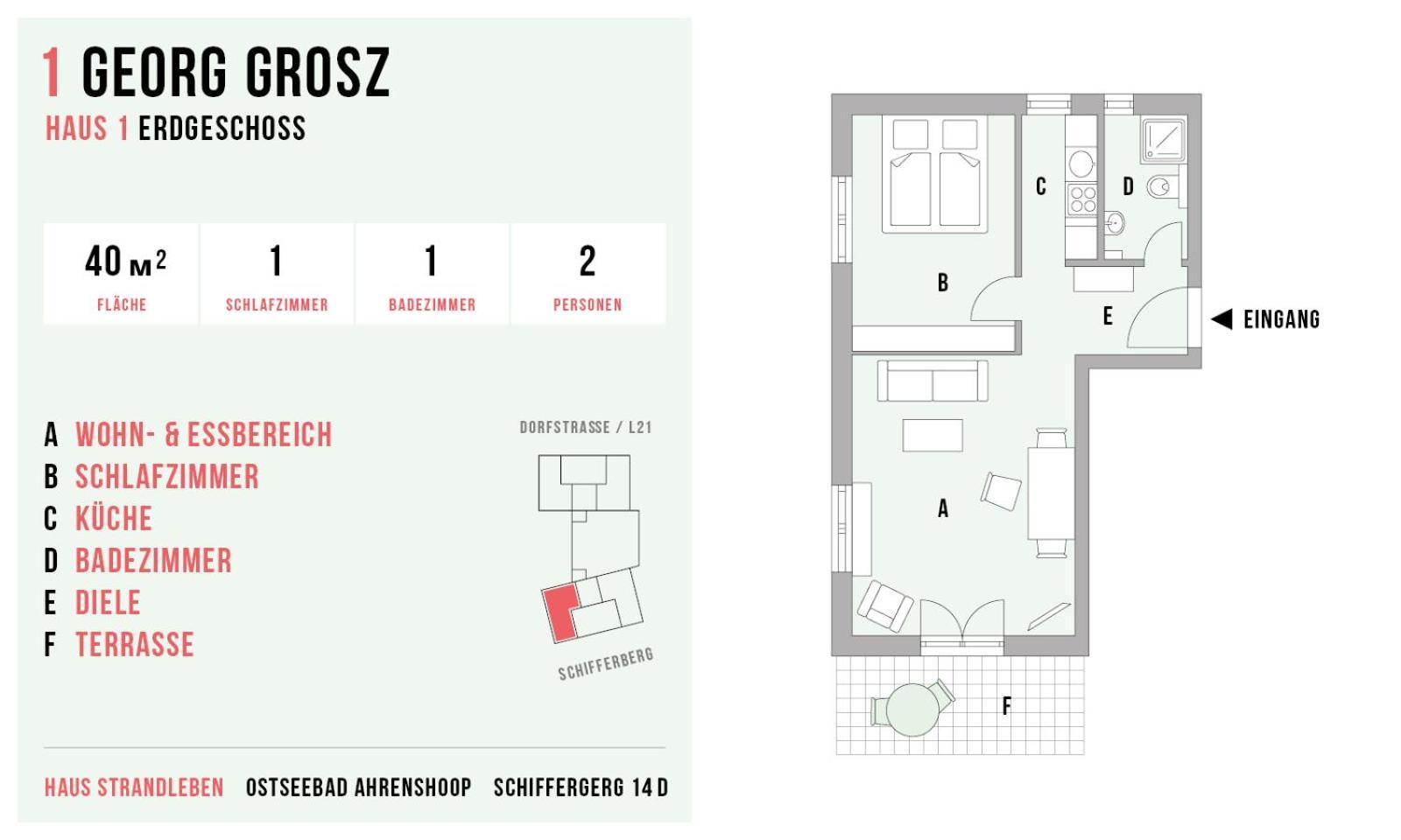 Apartment Strandleben 01 - Georg Grosz